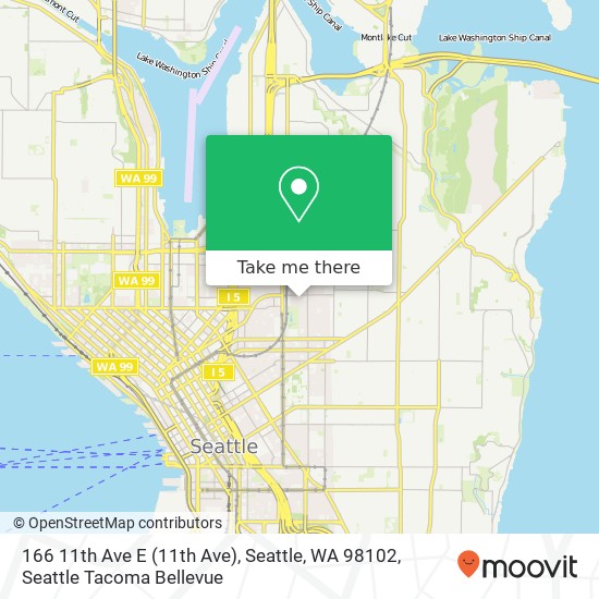 166 11th Ave E (11th Ave), Seattle, WA 98102 map