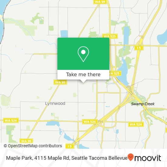 Mapa de Maple Park, 4115 Maple Rd