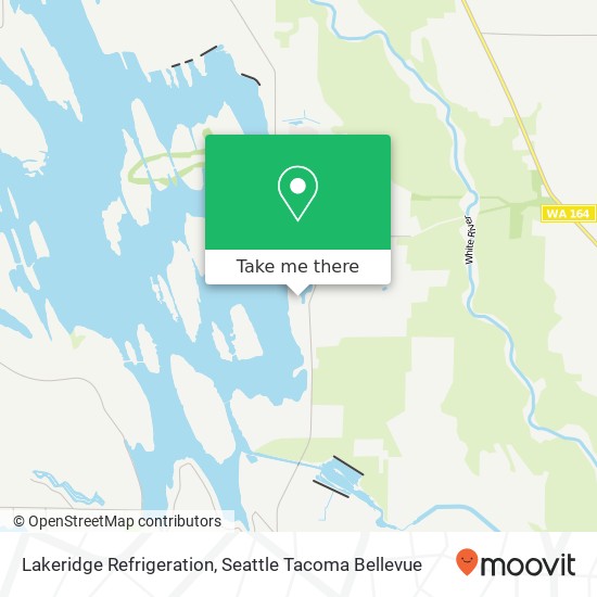 Mapa de Lakeridge Refrigeration, 21521 Snag Island Dr