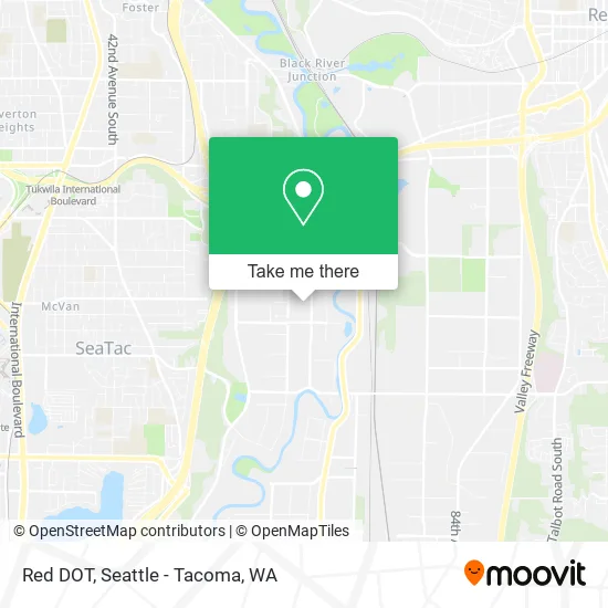 Red DOT map