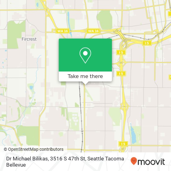 Mapa de Dr Michael Bilikas, 3516 S 47th St