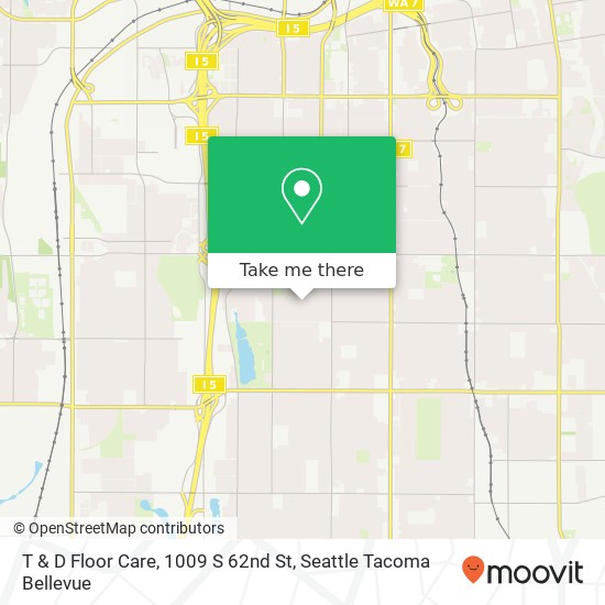 T & D Floor Care, 1009 S 62nd St map