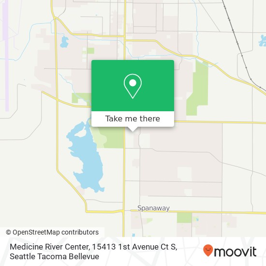 Medicine River Center, 15413 1st Avenue Ct S map