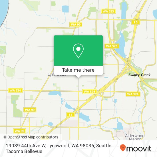 19039 44th Ave W, Lynnwood, WA 98036 map