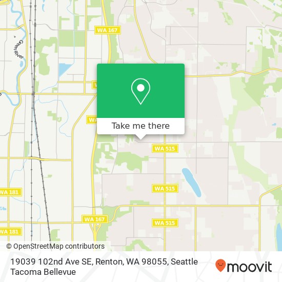 19039 102nd Ave SE, Renton, WA 98055 map