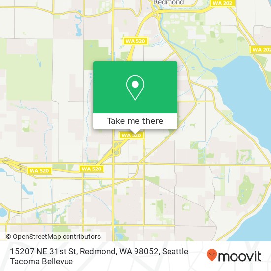 15207 NE 31st St, Redmond, WA 98052 map