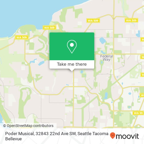 Poder Musical, 32843 22nd Ave SW map