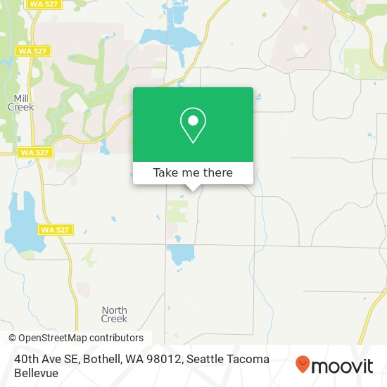 40th Ave SE, Bothell, WA 98012 map