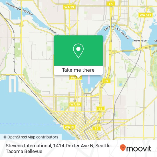 Stevens International, 1414 Dexter Ave N map