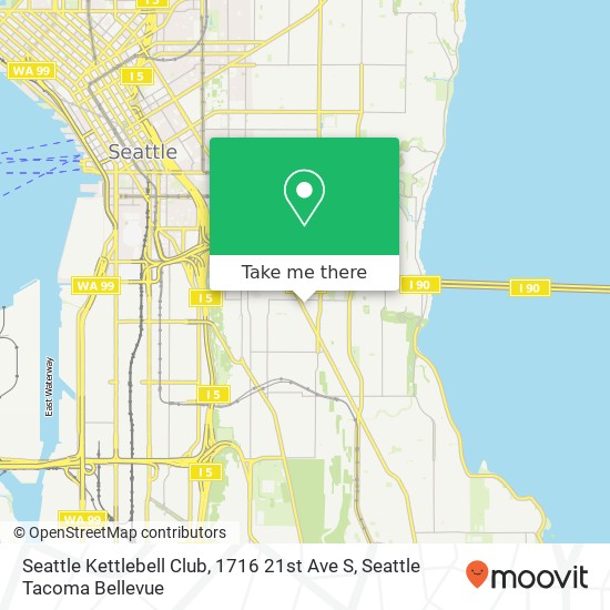 Seattle Kettlebell Club, 1716 21st Ave S map