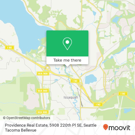 Providence Real Estate, 5908 220th Pl SE map