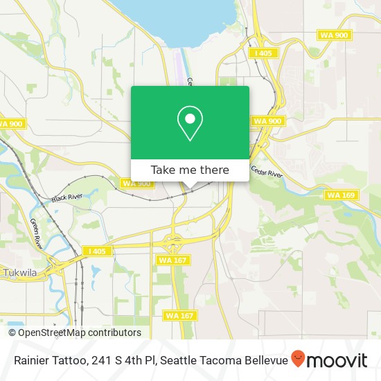 Rainier Tattoo, 241 S 4th Pl map