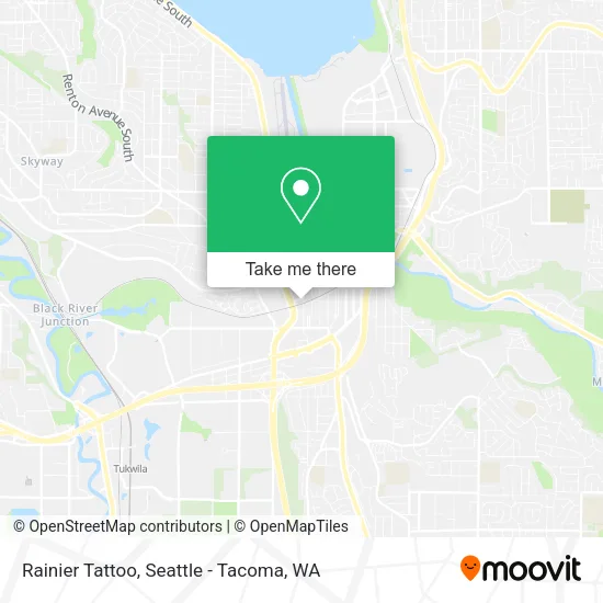 Rainier Tattoo map