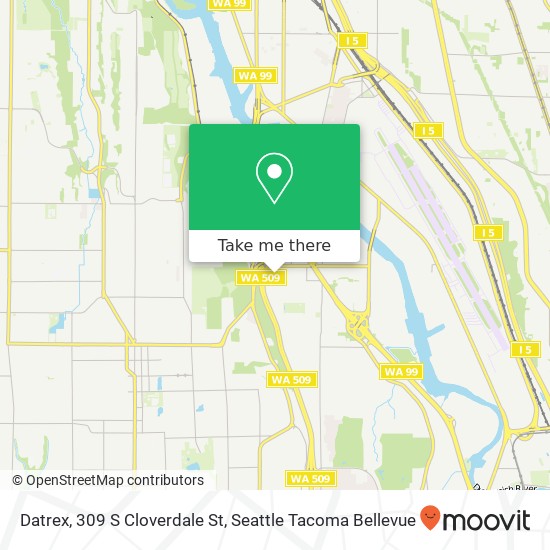 Datrex, 309 S Cloverdale St map