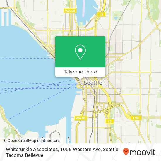 Whiterunkle Associates, 1008 Western Ave map