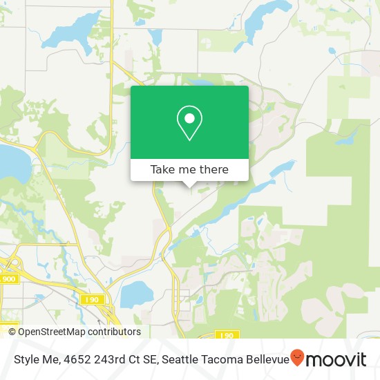 Mapa de Style Me, 4652 243rd Ct SE