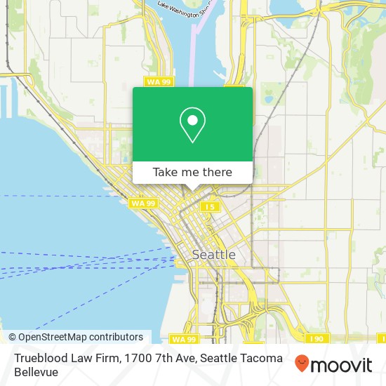 Trueblood Law Firm, 1700 7th Ave map