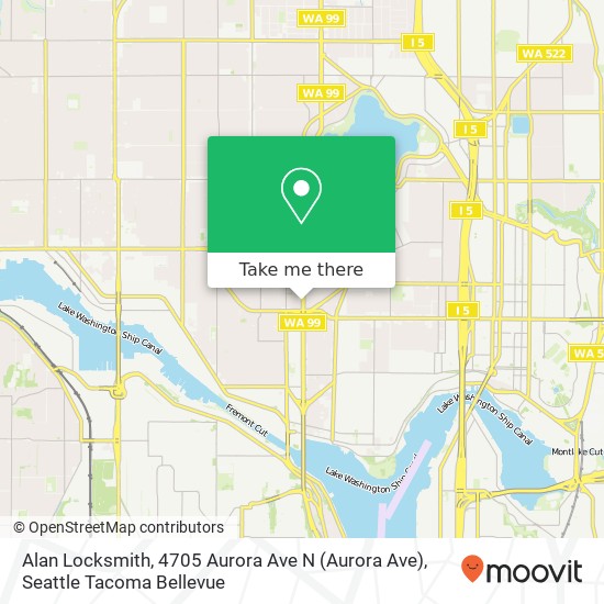 Alan Locksmith, 4705 Aurora Ave N map