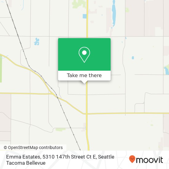 Mapa de Emma Estates, 5310 147th Street Ct E