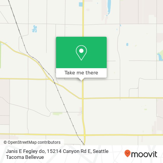 Janis E Fegley do, 15214 Canyon Rd E map