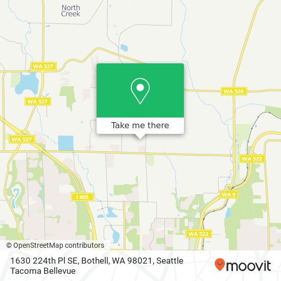 1630 224th Pl SE, Bothell, WA 98021 map