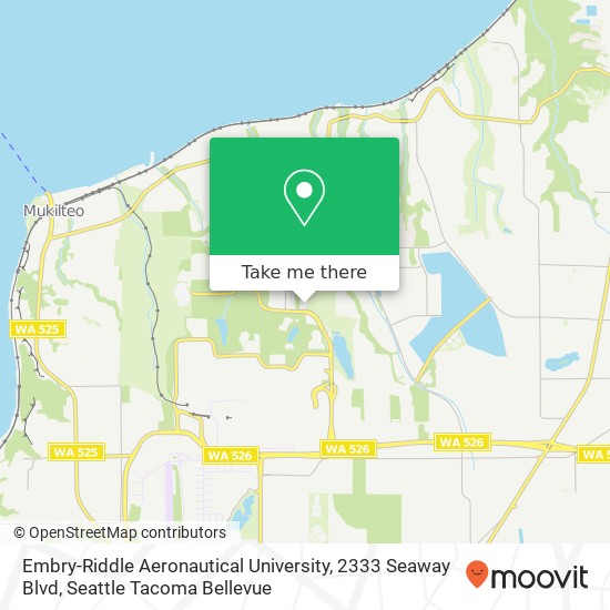 Embry-Riddle Aeronautical University, 2333 Seaway Blvd map