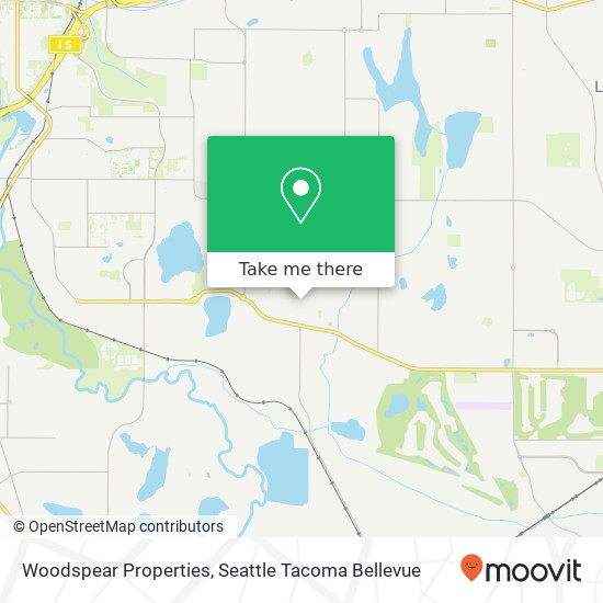 Mapa de Woodspear Properties