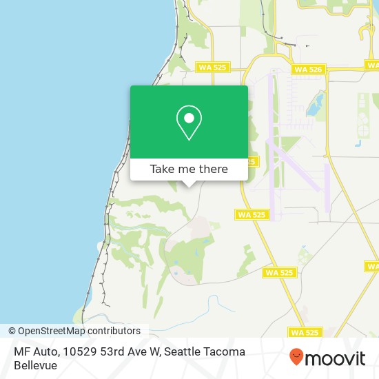 MF Auto, 10529 53rd Ave W map