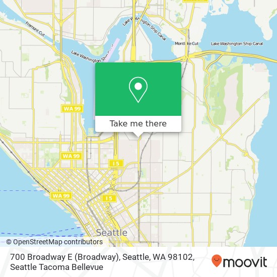 700 Broadway E (Broadway), Seattle, WA 98102 map