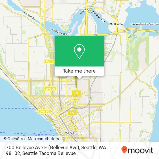 700 Bellevue Ave E (Bellevue Ave), Seattle, WA 98102 map