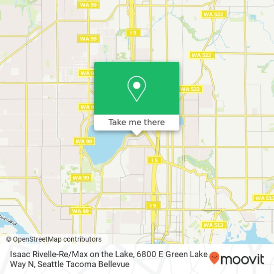 Isaac Rivelle-Re / Max on the Lake, 6800 E Green Lake Way N map