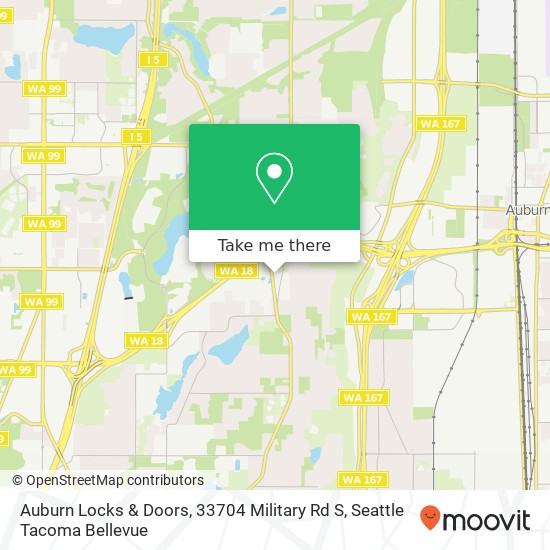Auburn Locks & Doors, 33704 Military Rd S map