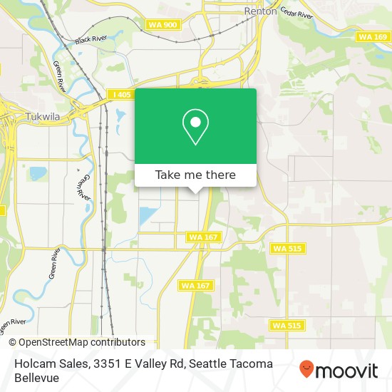 Holcam Sales, 3351 E Valley Rd map