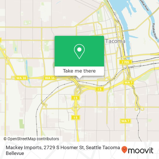 Mackey Imports, 2729 S Hosmer St map