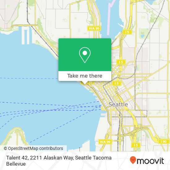 Mapa de Talent 42, 2211 Alaskan Way