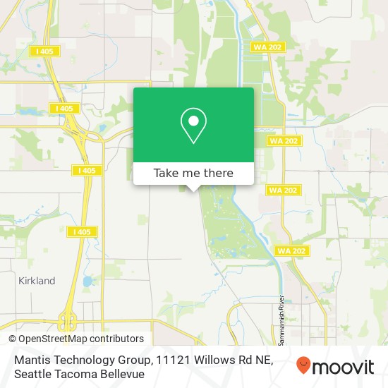 Mantis Technology Group, 11121 Willows Rd NE map