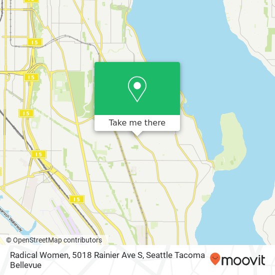 Radical Women, 5018 Rainier Ave S map