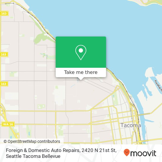 Foreign & Domestic Auto Repairs, 2420 N 21st St map