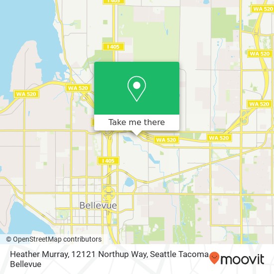 Heather Murray, 12121 Northup Way map