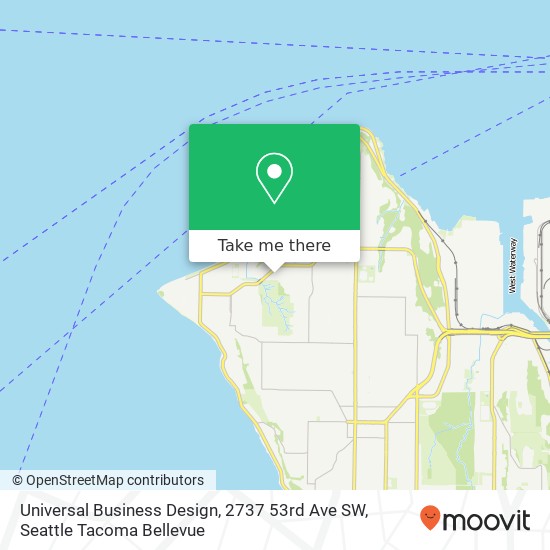 Mapa de Universal Business Design, 2737 53rd Ave SW