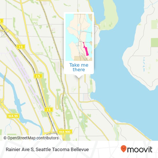 Rainier Ave S, Seattle, WA 98118 map