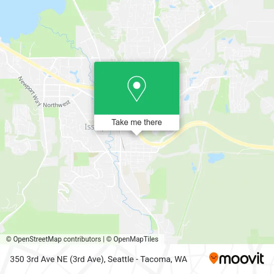 Mapa de 350 3rd Ave NE