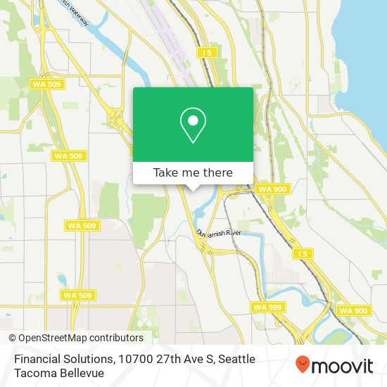 Financial Solutions, 10700 27th Ave S map