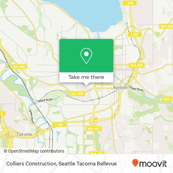 Colliers Construction map