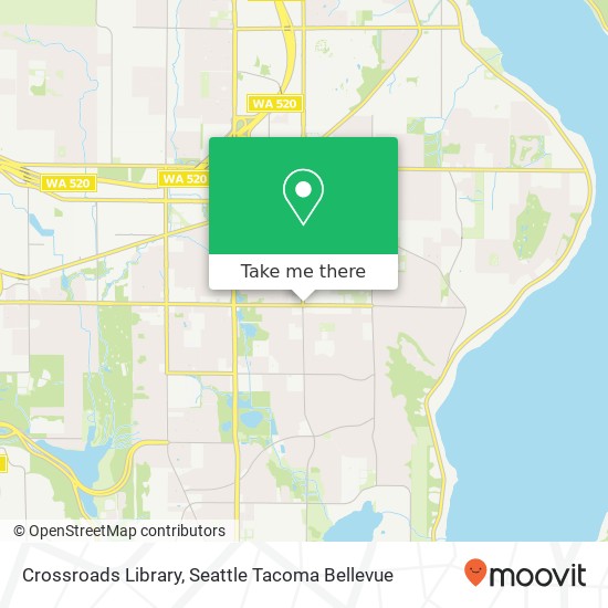 Mapa de Crossroads Library