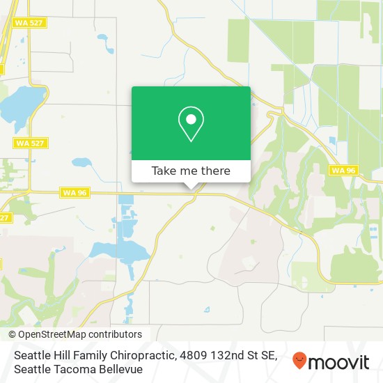 Mapa de Seattle Hill Family Chiropractic, 4809 132nd St SE