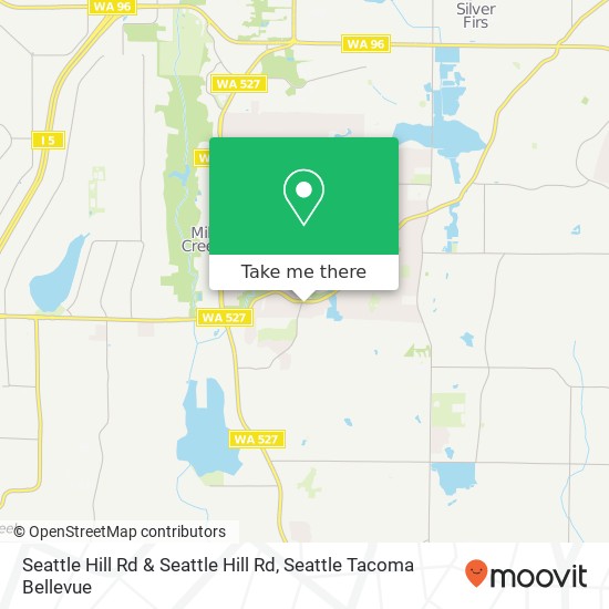 Seattle Hill Rd & Seattle Hill Rd map