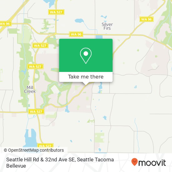 Mapa de Seattle Hill Rd & 32nd Ave SE