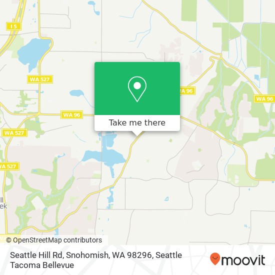 Mapa de Seattle Hill Rd, Snohomish, WA 98296