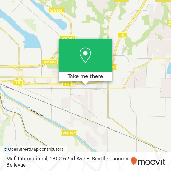 Mafi International, 1802 62nd Ave E map